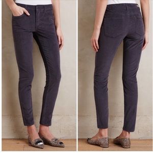 Charcoal Grey Corduroy 25 STET FIT NWOT